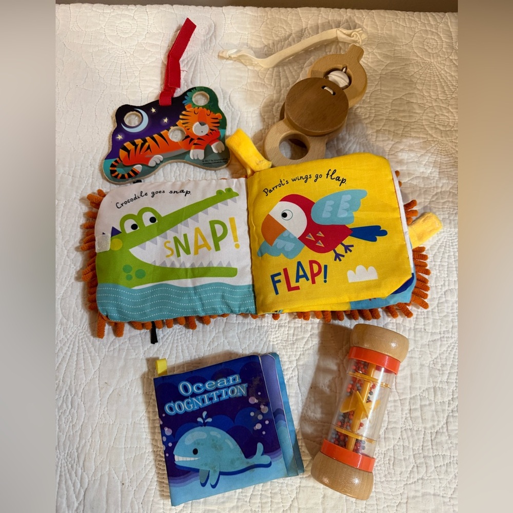 Colorful Animal Soft Book for Kids